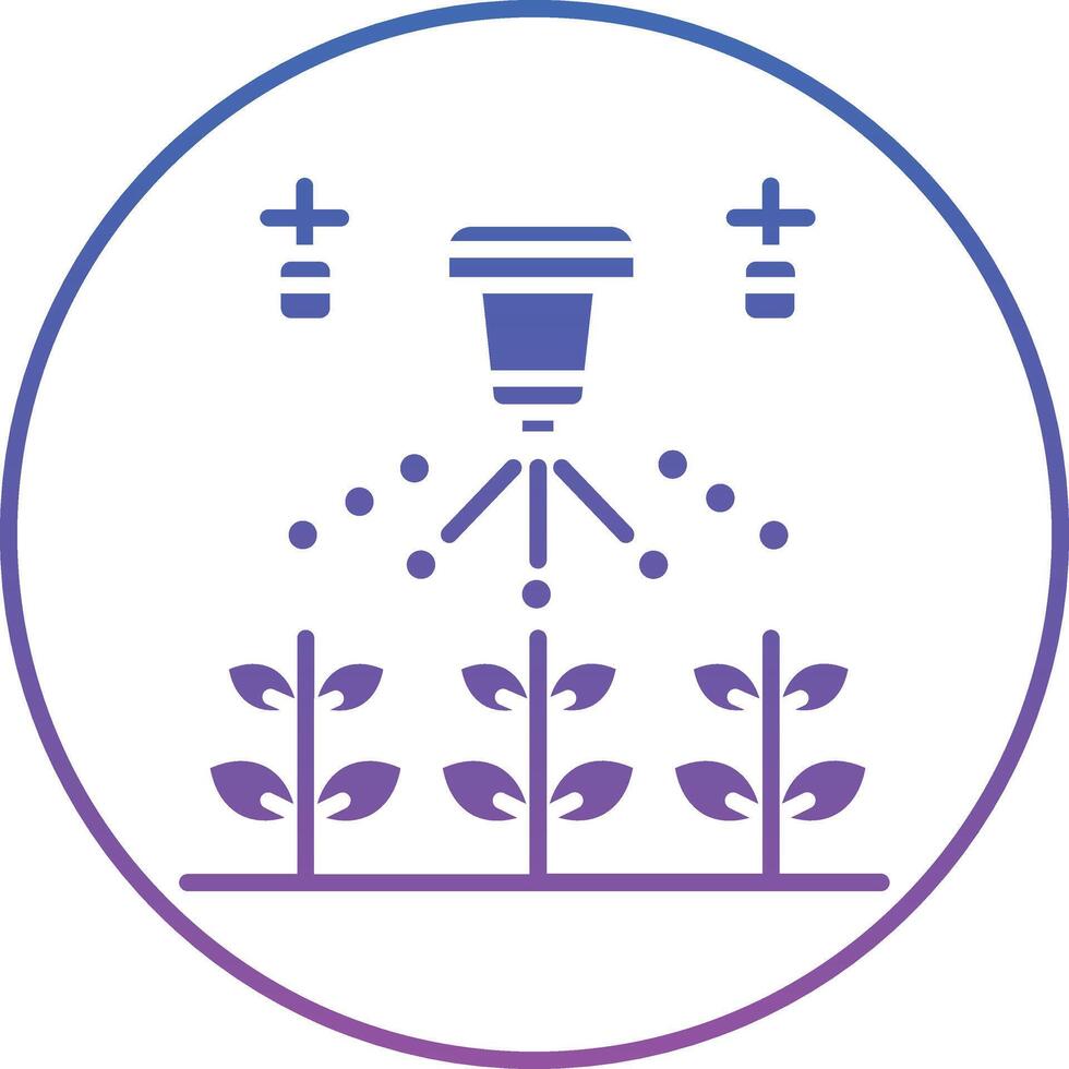 Smart Farming Illustration Icon vector