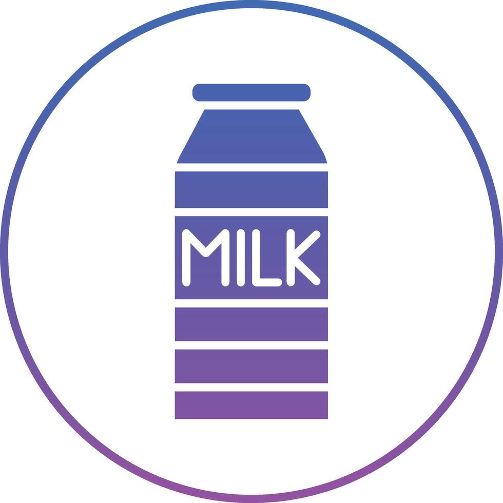 Milk Illustration Icon vector