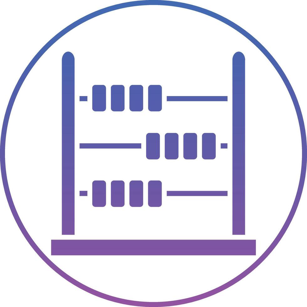Abacus Illustration Icon vector