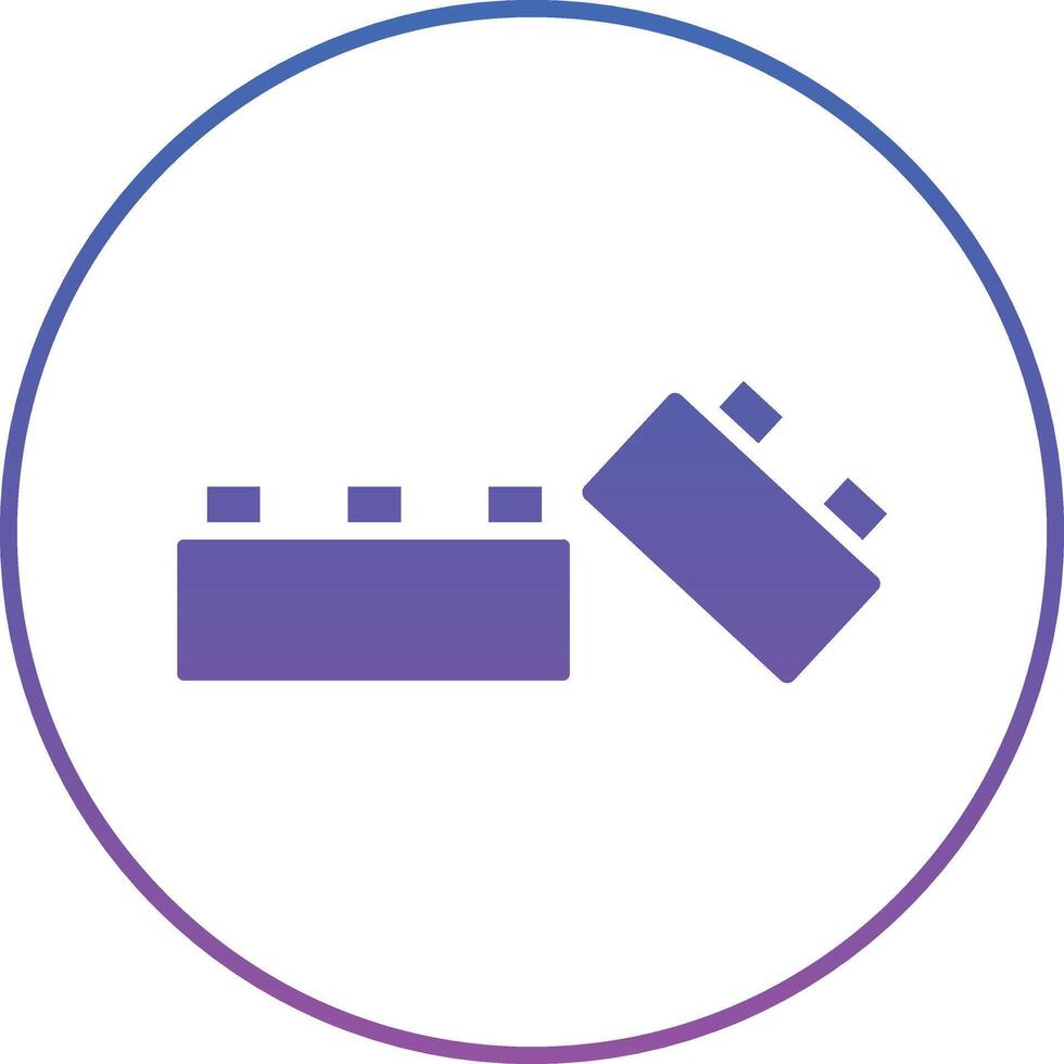 Bricks Toys Illustration Icon vector