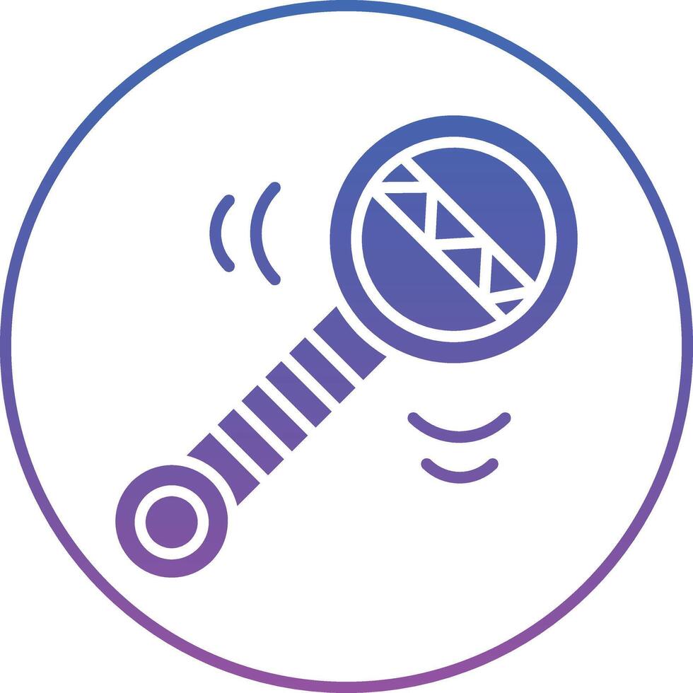 Rattle Illustration Icon vector