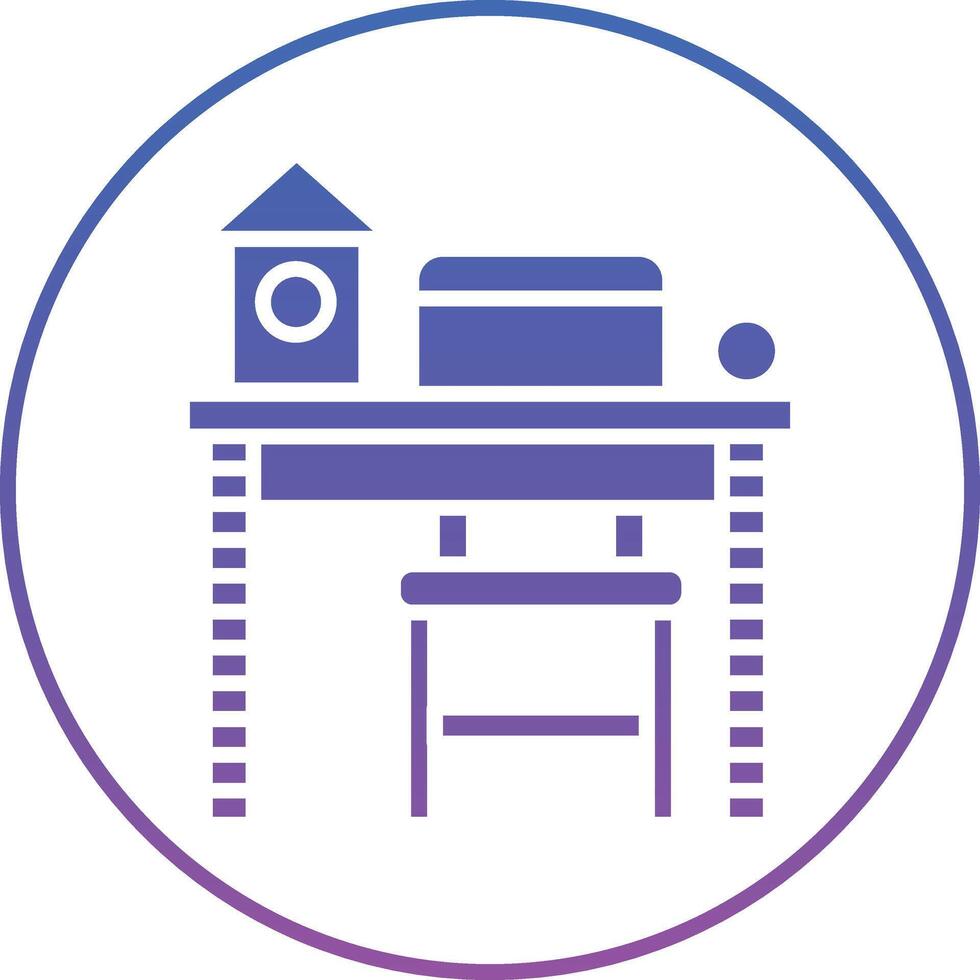 Chair Illustration Icon vector