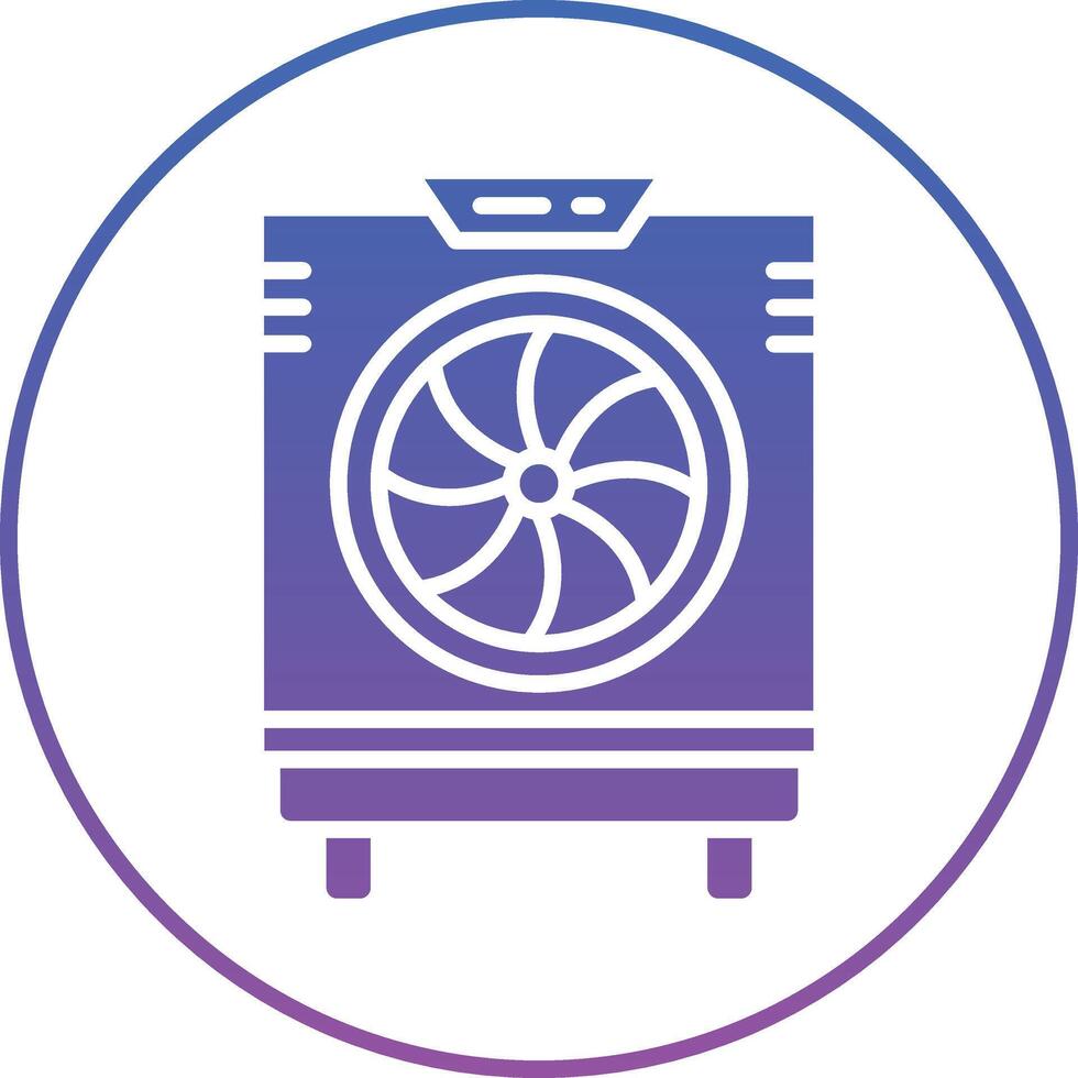 Cooler Illustration Icon vector
