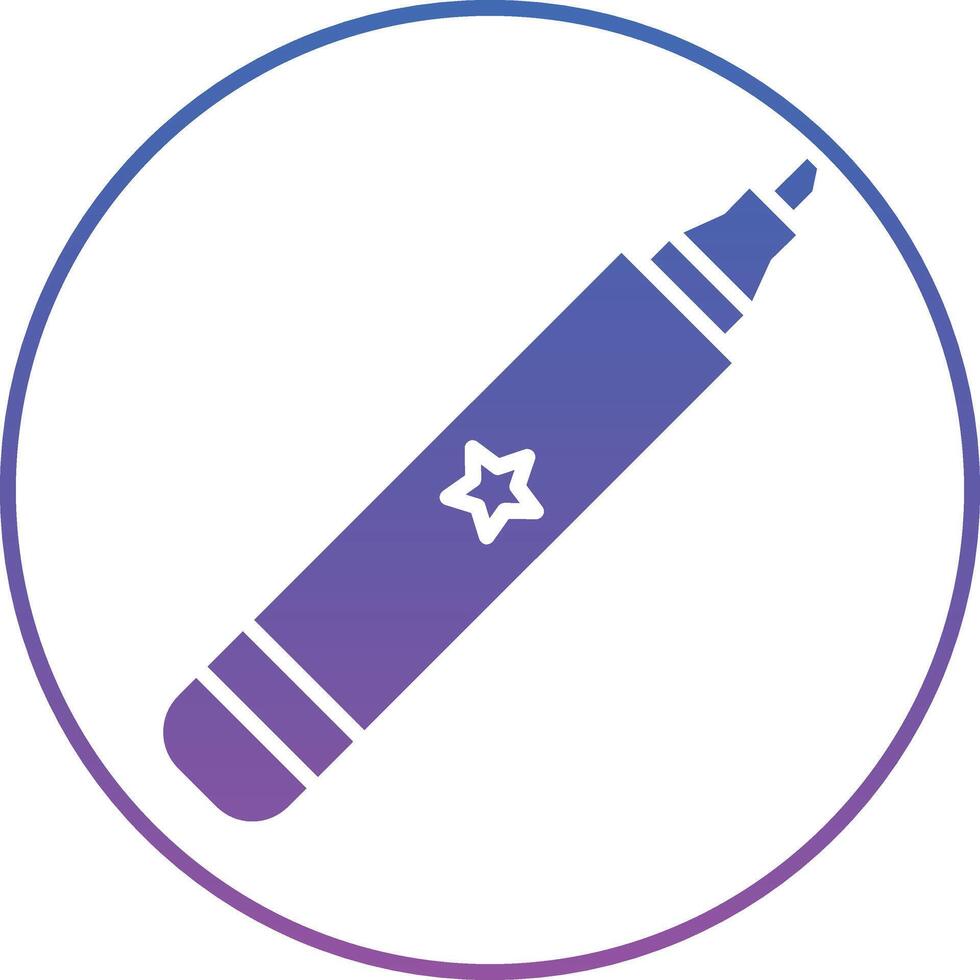 Marker Illustration Icon vector