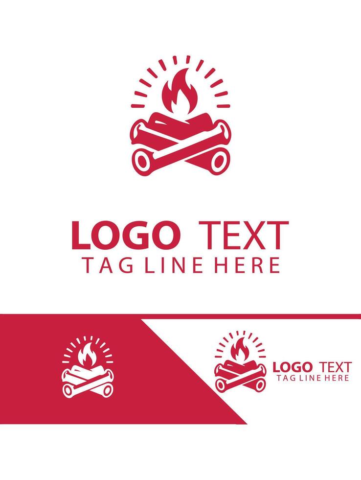 Firepit Tales Compfire Logo vector