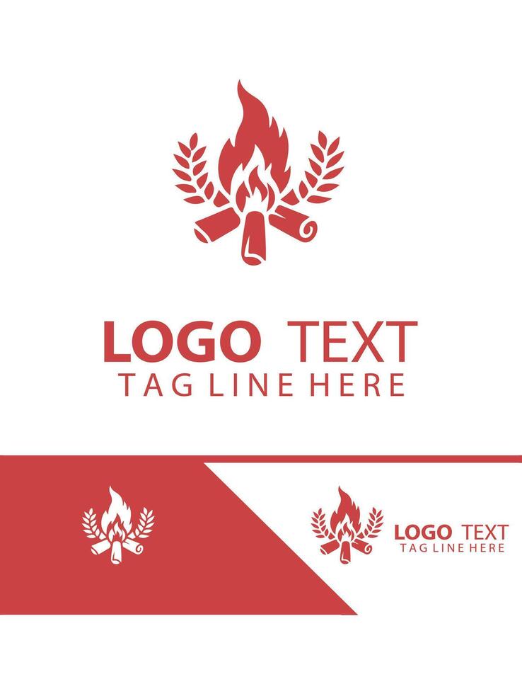 Flicker Light Compfire Logo vector