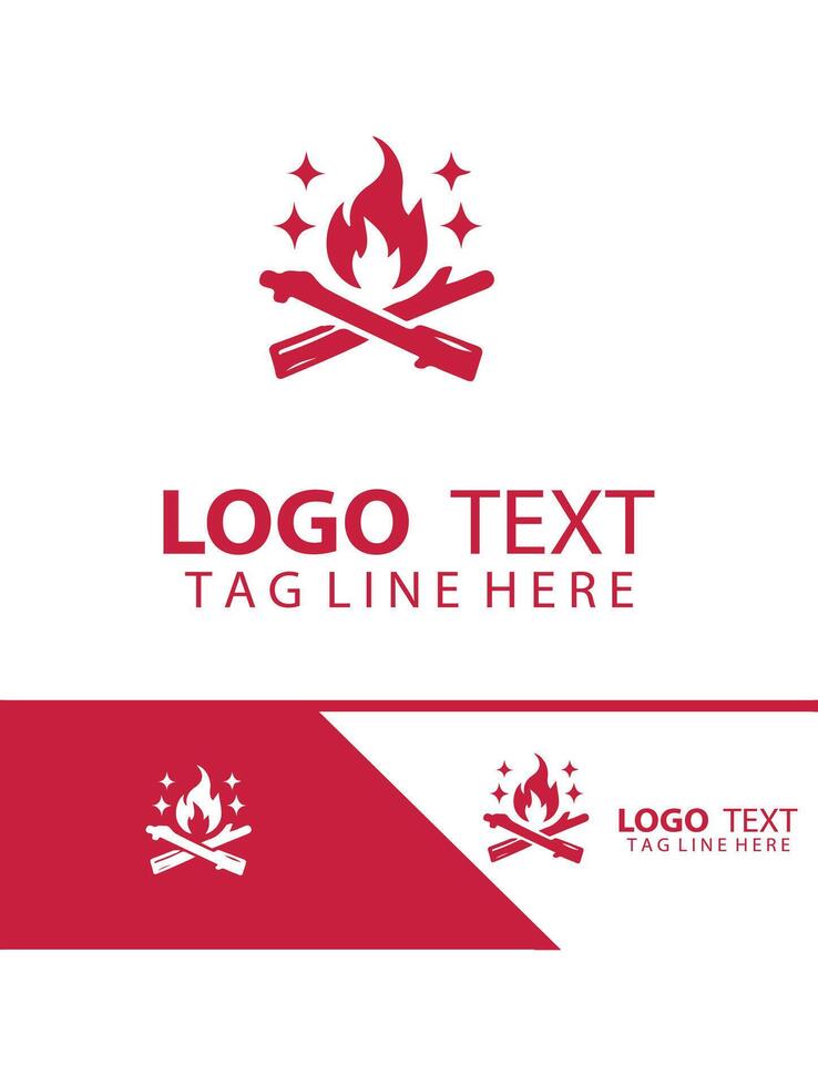 Ember Glow Compfire Logo vector
