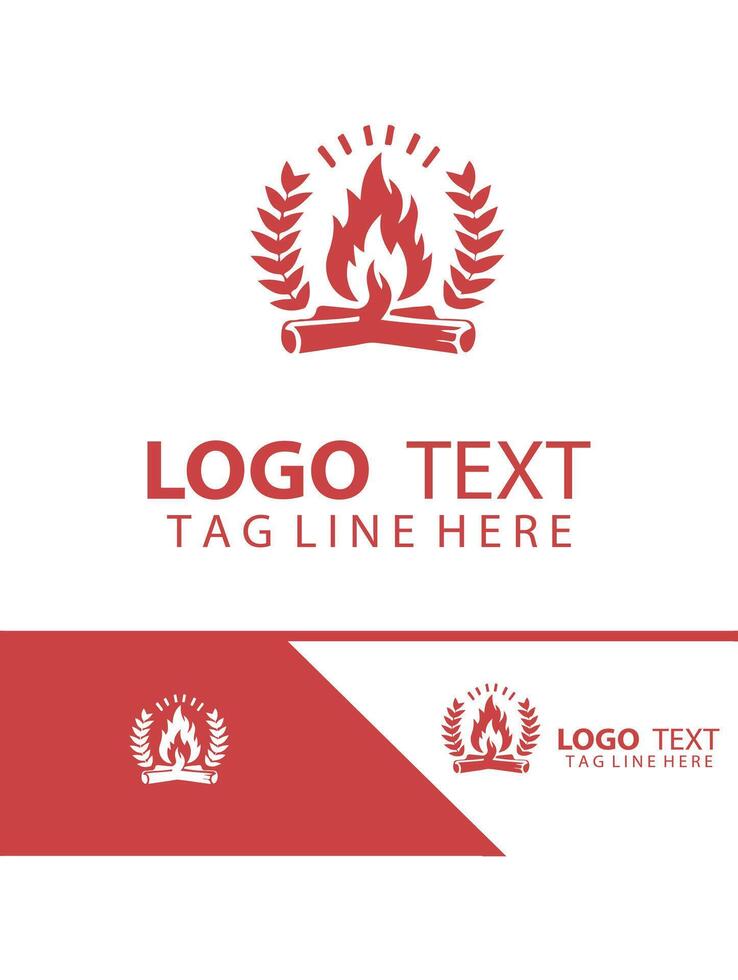Twilight Flames Compfire Logo vector