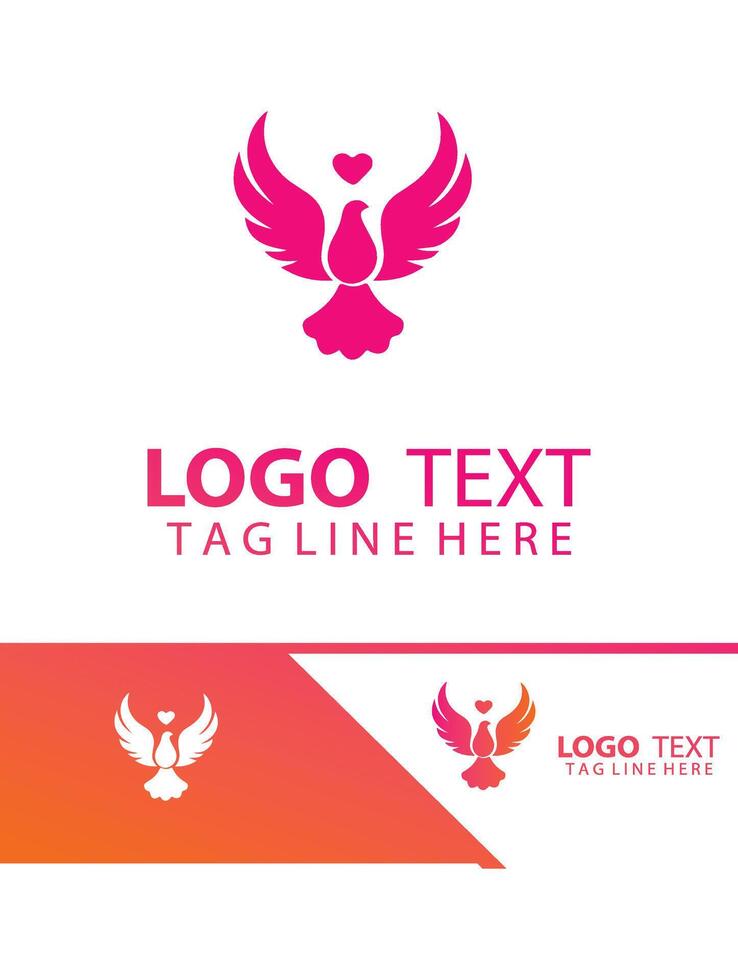 Dove Embrace logo vector
