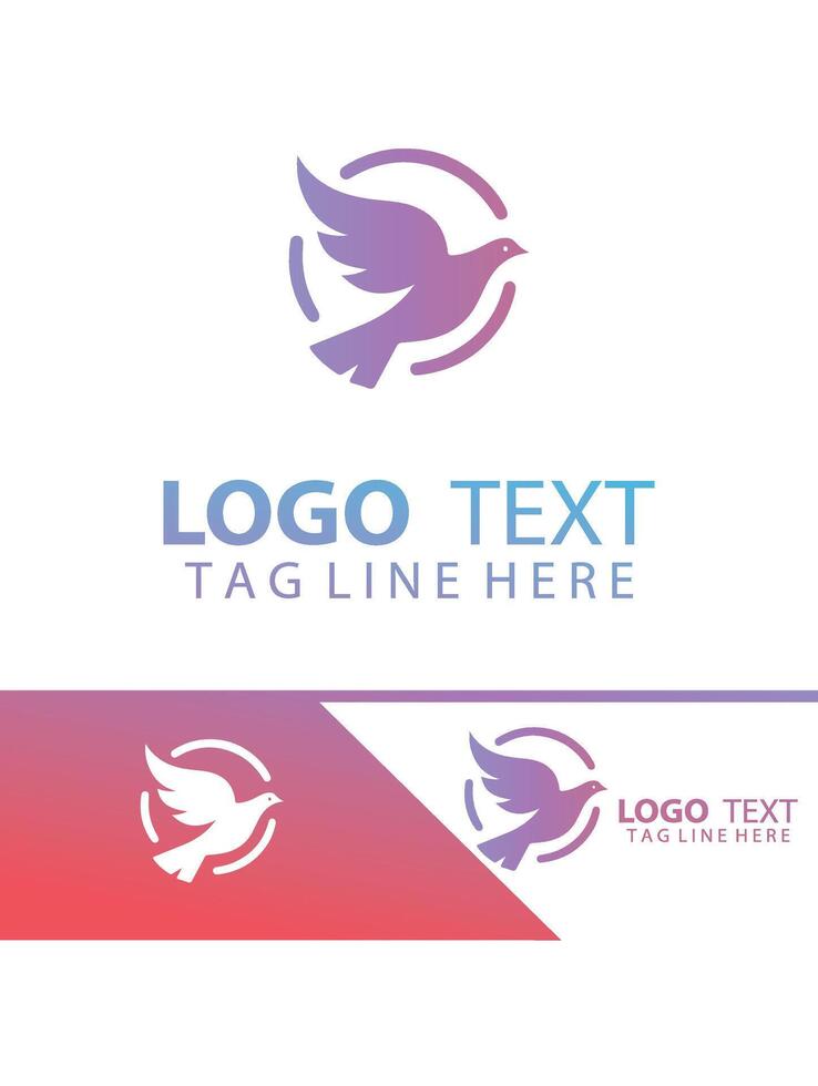 Doves Radiance dove logo vector