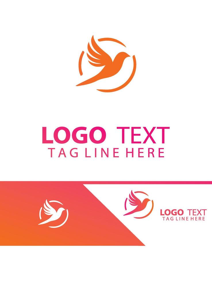Graceful Dove logo vector