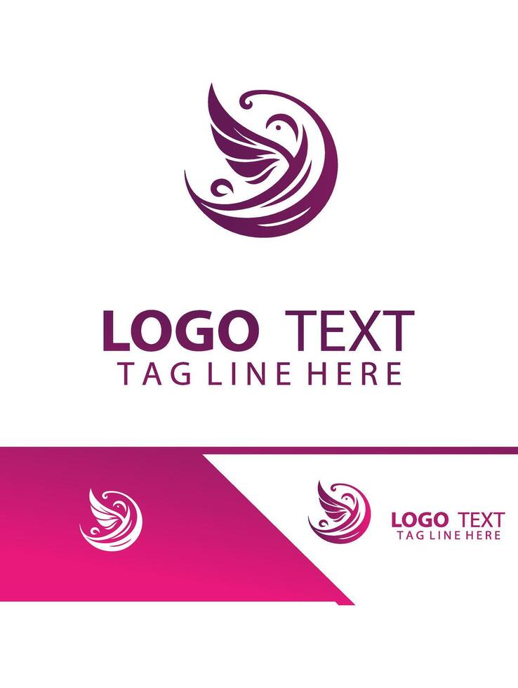 Doves Journey dove logo vector