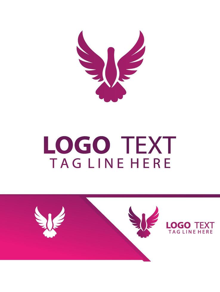 Infinite Dove logo vector