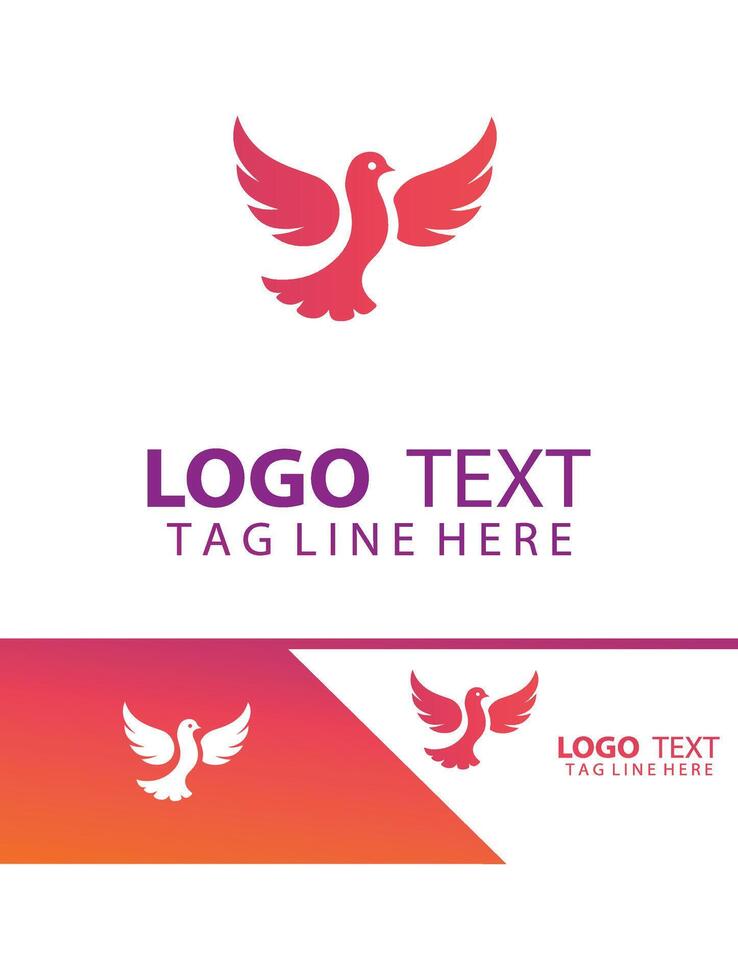 Celestial Dove logo vector