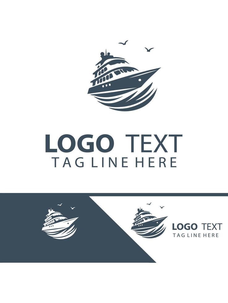 Breeze And Beyond Yatch Logo Design vector