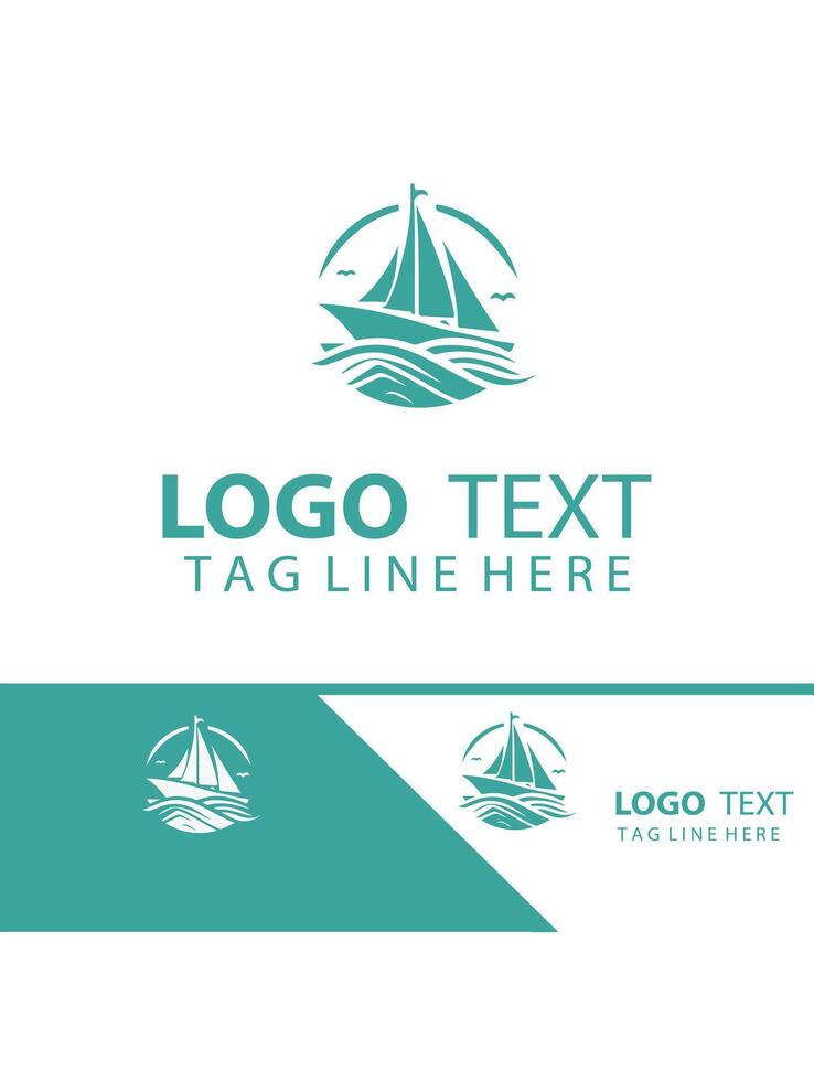 Grand Mariner Yatch Logo Design vector