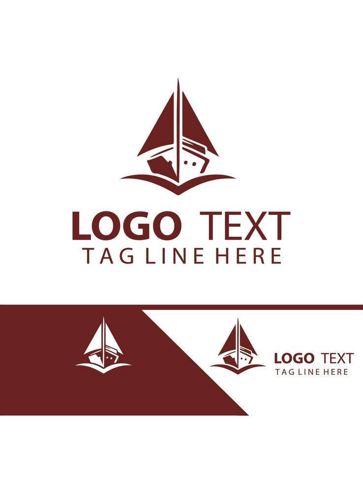Sea Breeze Ventures Yatch Logo Design vector