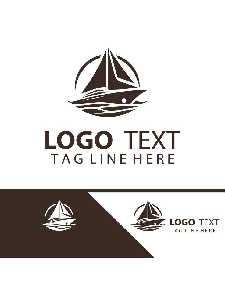 Zenith Wave Yatch Logo Design vector