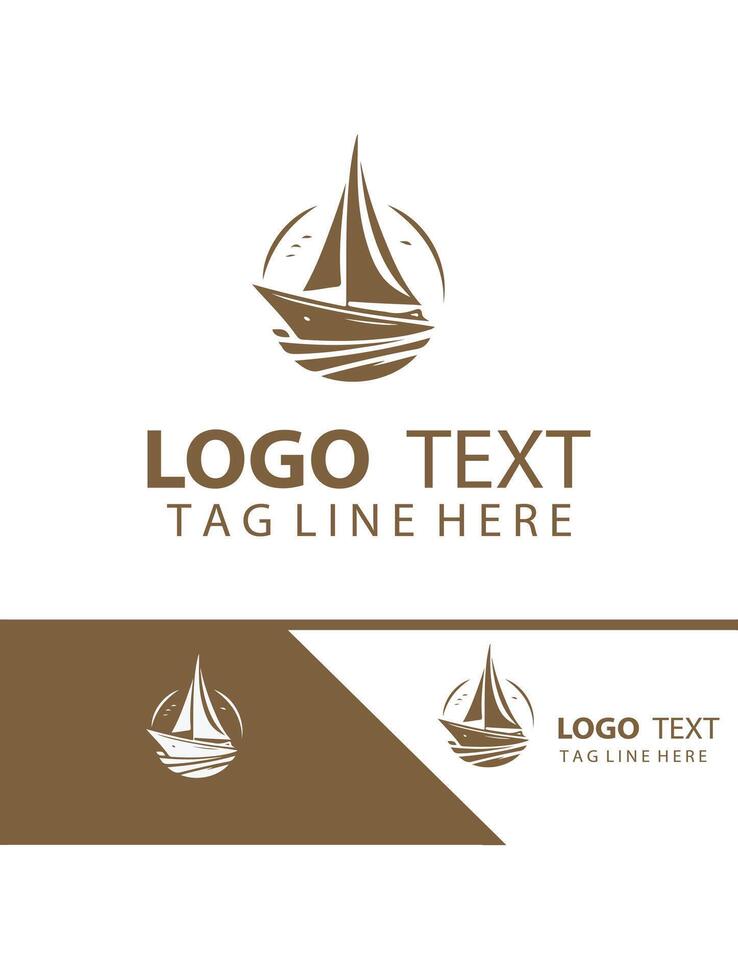 Seawind Yatch Logo Design vector