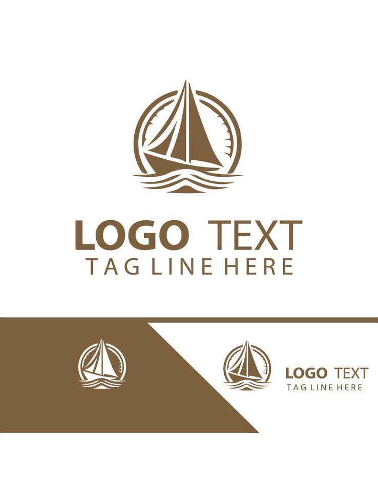 Mariners Pride Yatch Logo Design vector