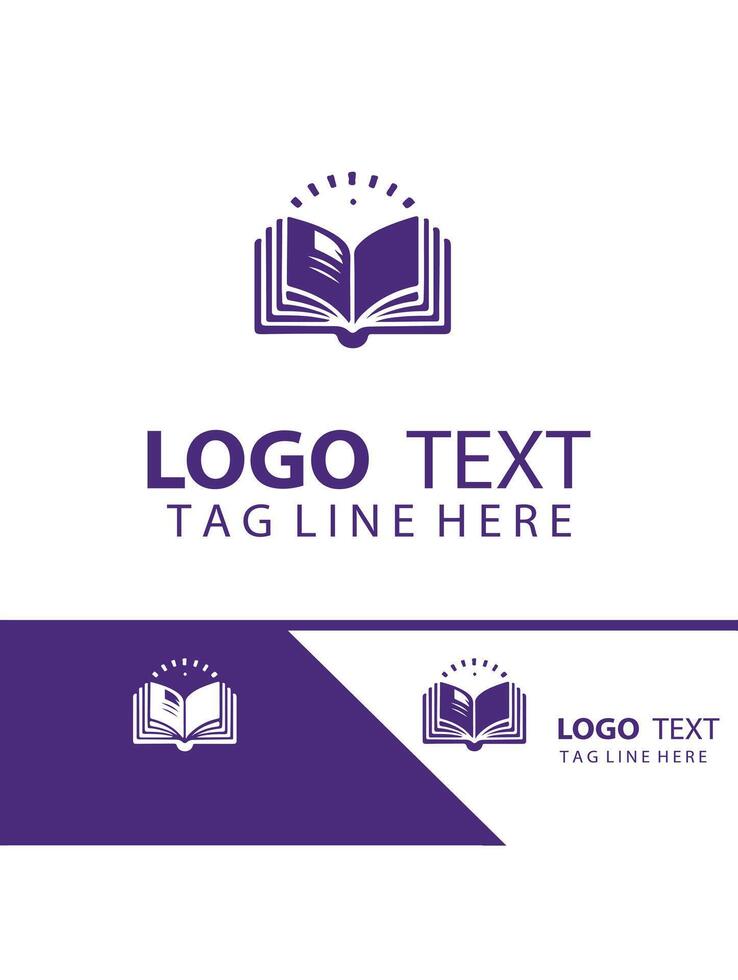 Page Gateway open Book Logo vector