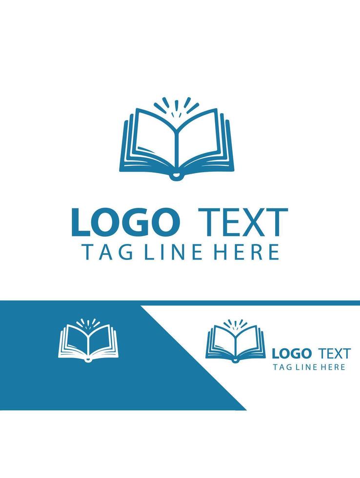 Story Bound open book logo vector
