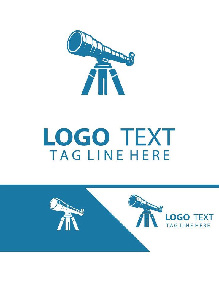 Cosmic Pursuit Telescope Logo vector