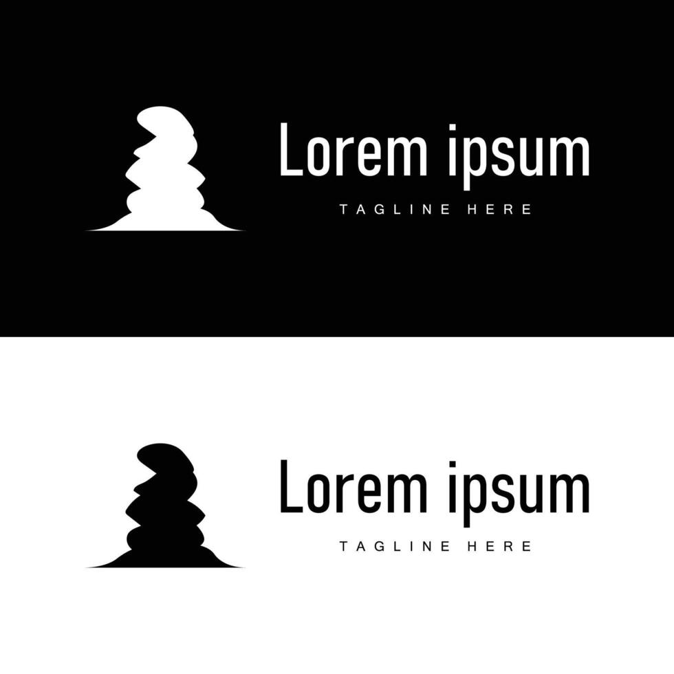 Stone Logo Templet vector