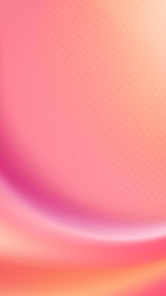 Vertical Peach Pink Wave background vector