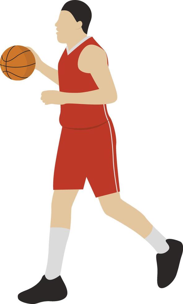 Basketball Player Gesture vector