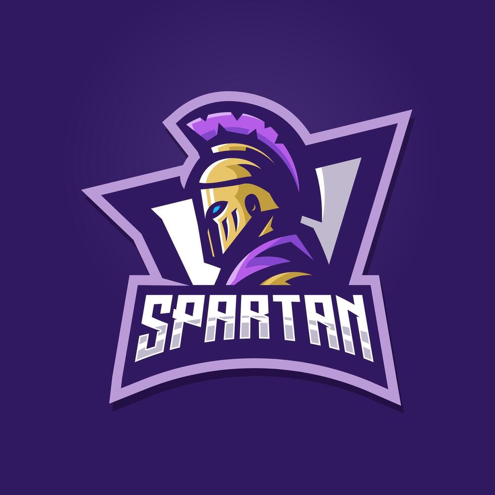 Spartan athletic club logo vector