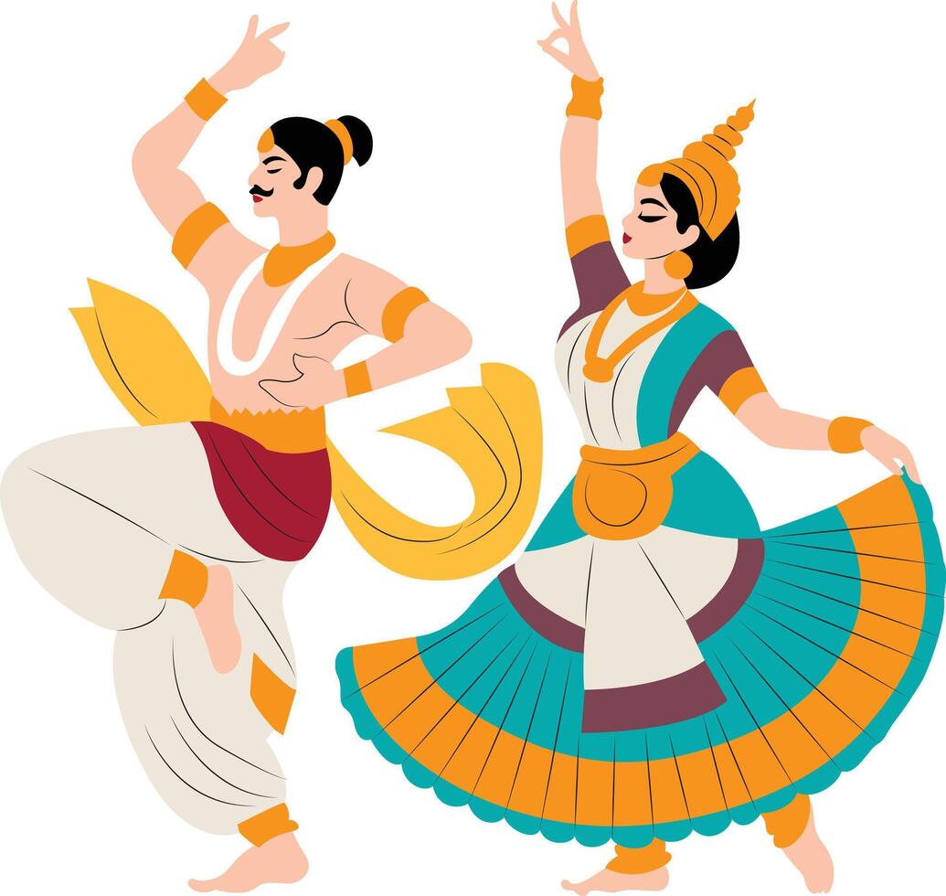 Kuchipudi Andhra Pradesh vector