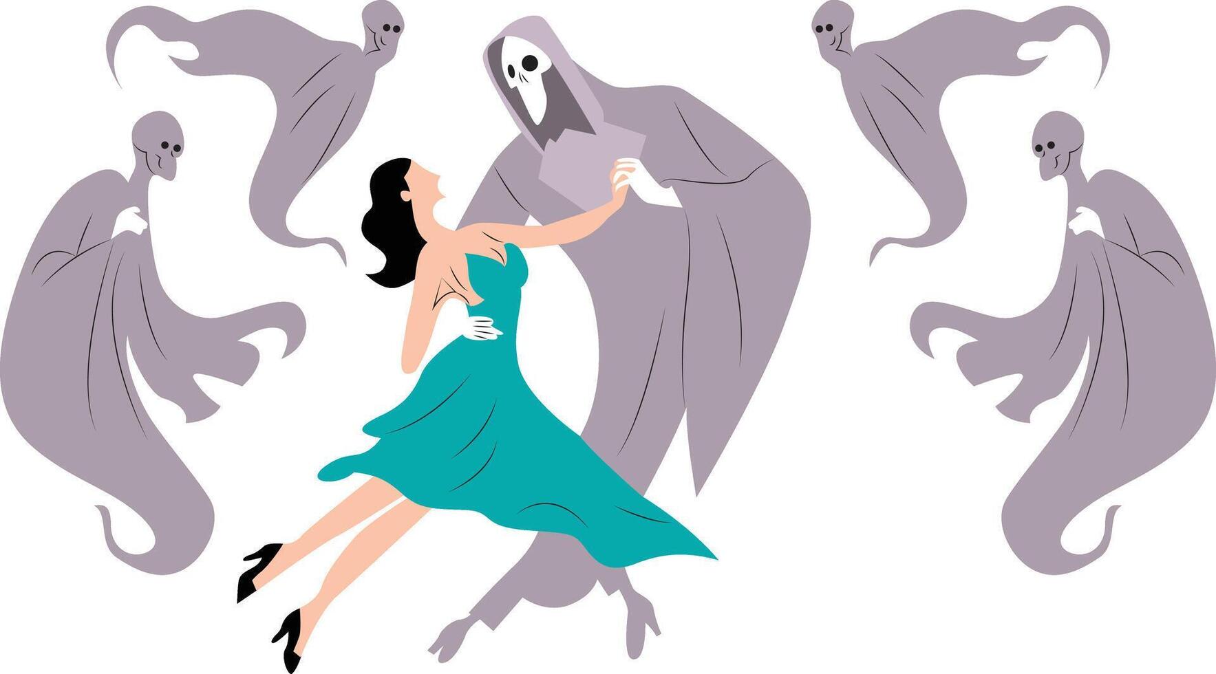 Phantom Tango hand drawn vector