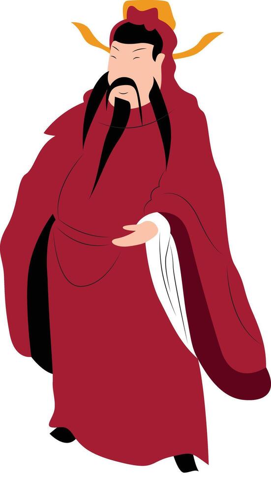 Cheng Huang City God vector
