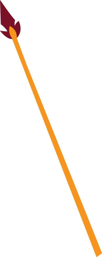 Fire-tipped Spear of Nezha vector