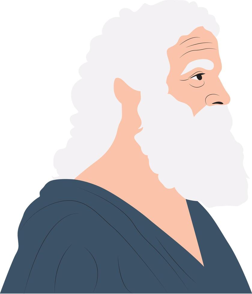 Lyco of Troas portrait vector