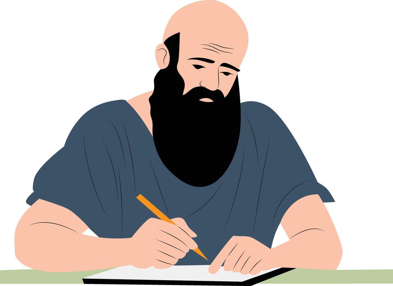 Nicomachus of Gerasa son of Aristotle writing vector