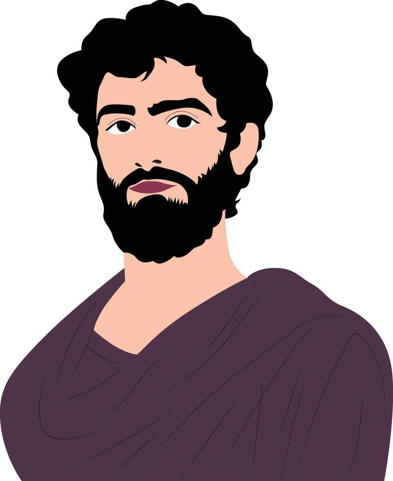 Myson of Chenae portrait vector