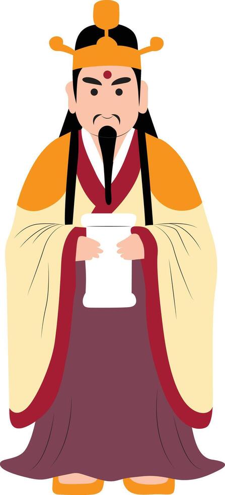 Yuhuang, Jade Emperor vector
