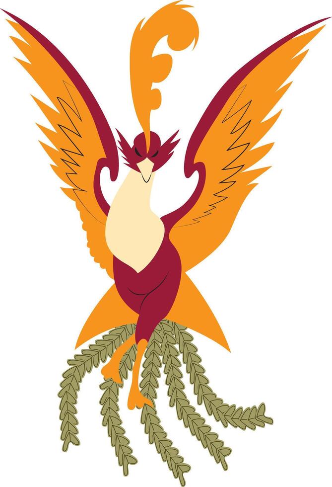 Zhuque, Vermilion Bird vector
