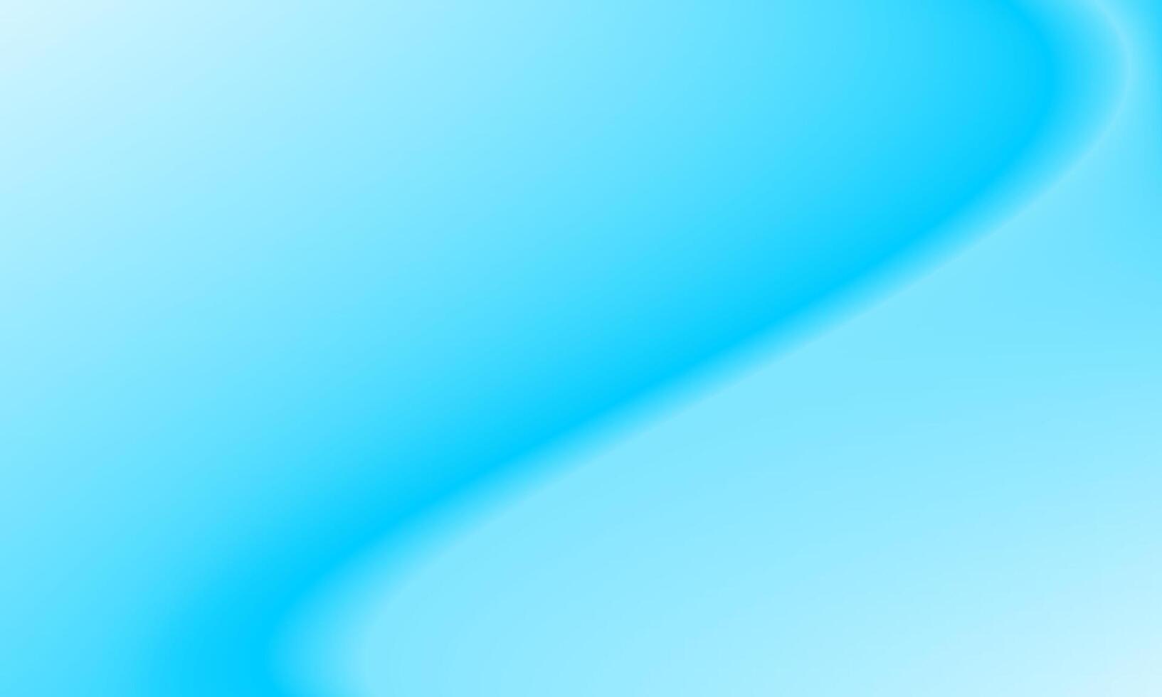 Abstract bright blue gradient background. Curved blur texture design for digital, banner, web, poster, ads, print, surface, backdrop, header, greeting, invitation, display vector