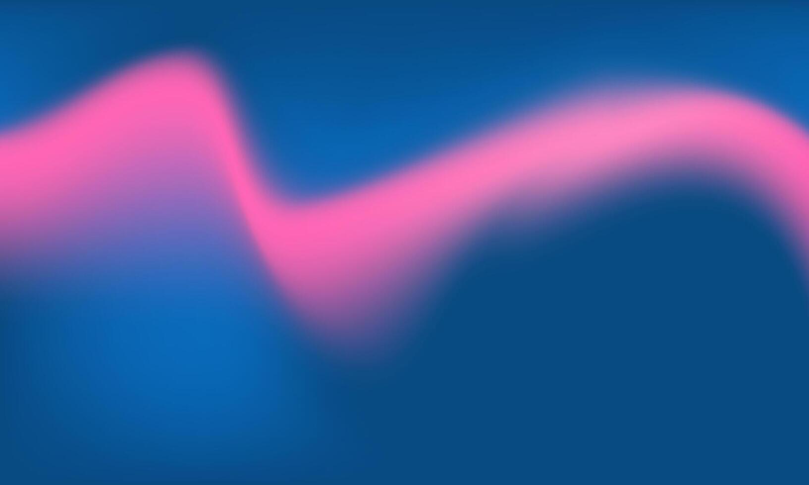 A pink and blue wave on a blue background vector