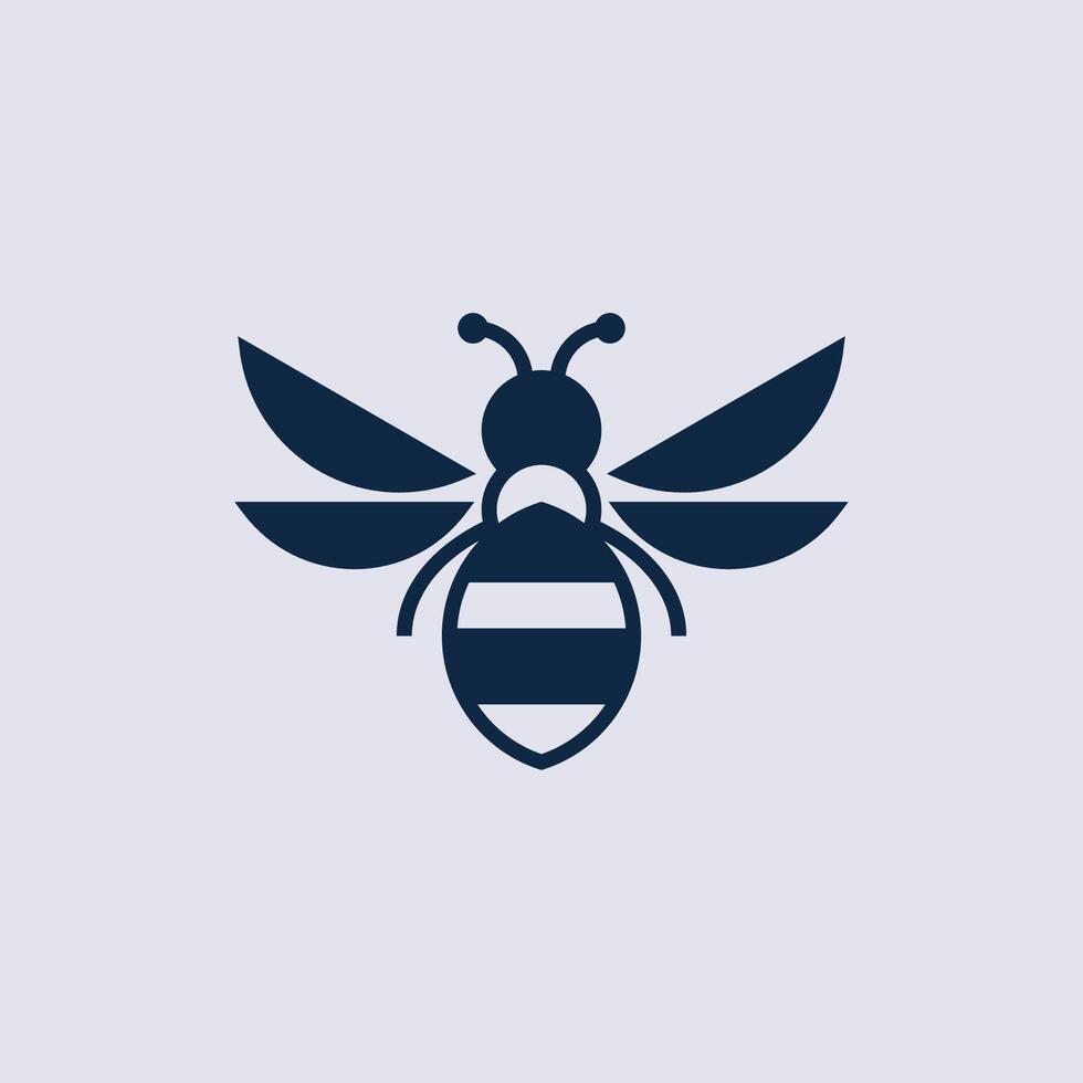 Classic Bee Logos for Timeless Branding vector