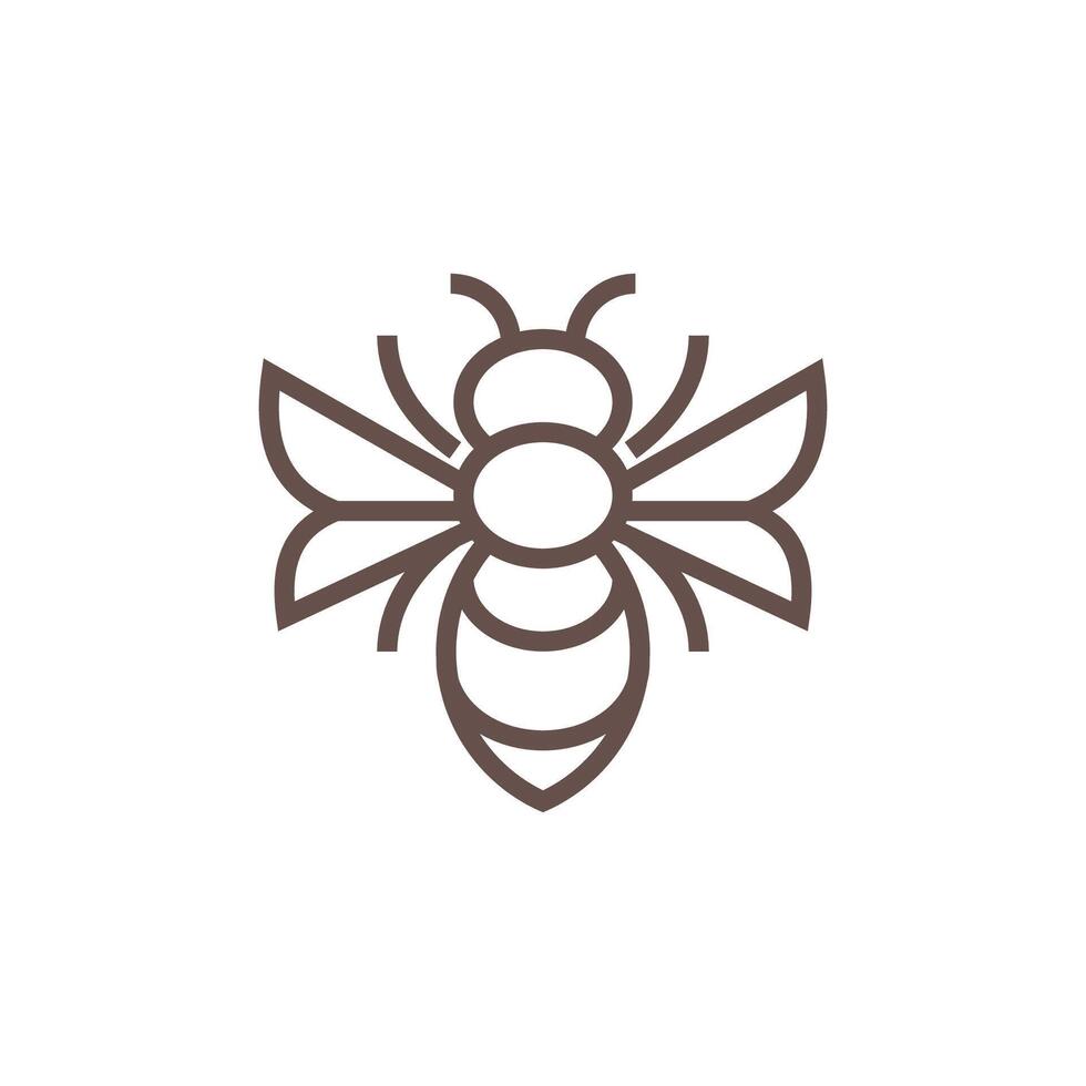 Sleek Bee Logos for Modern Brands vector