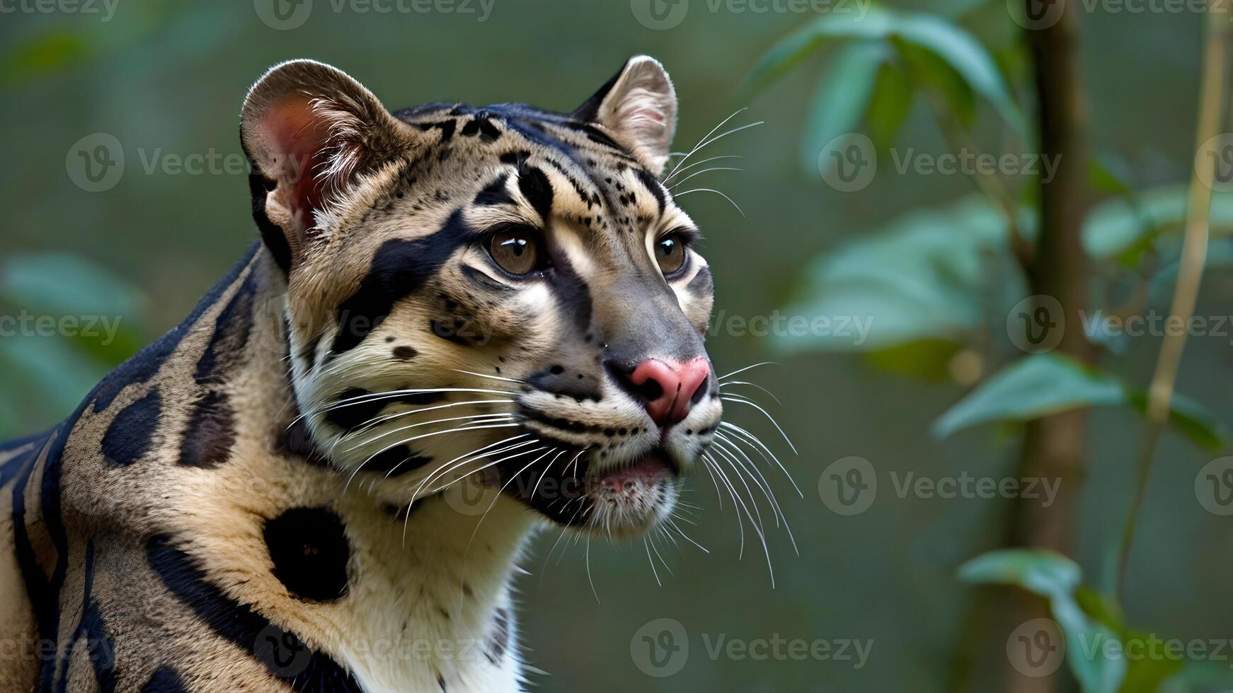 Majestic Clouded Leopard in Himalayan Foothills photo