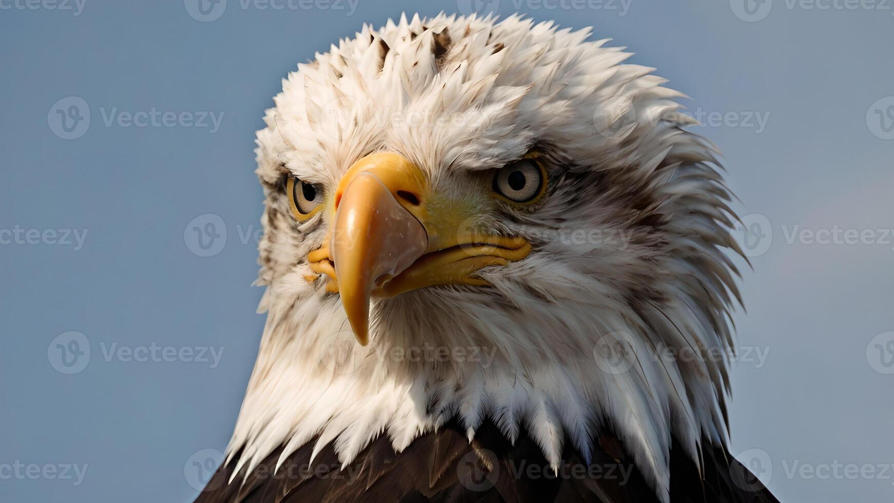 Majestic American Bald Eagle Portrait photo