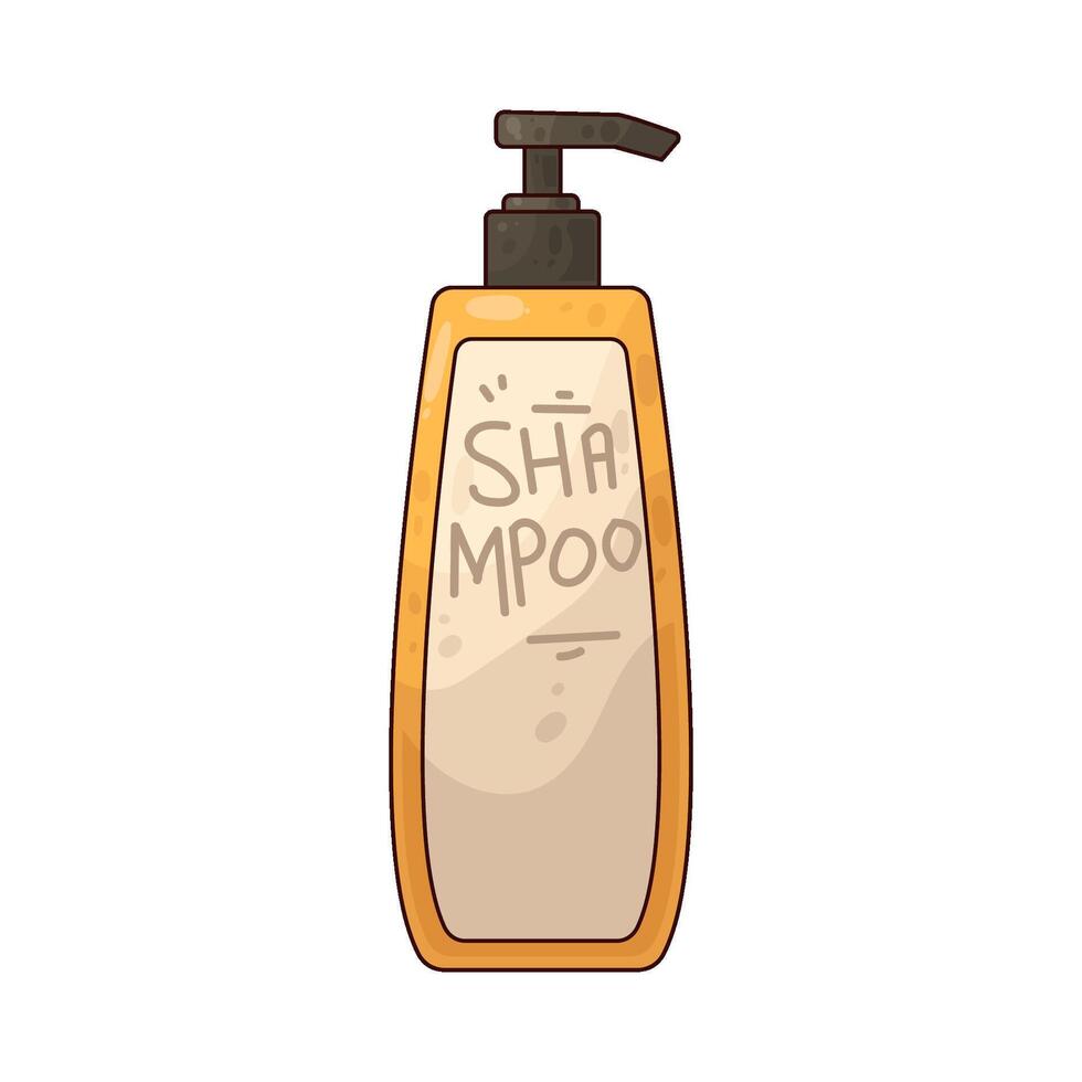 Illustration of Shampoo Bottle vector