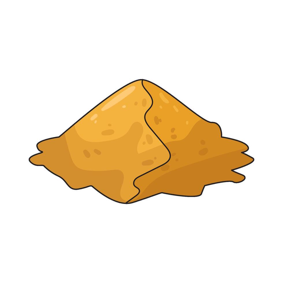 Illustration of desert vector