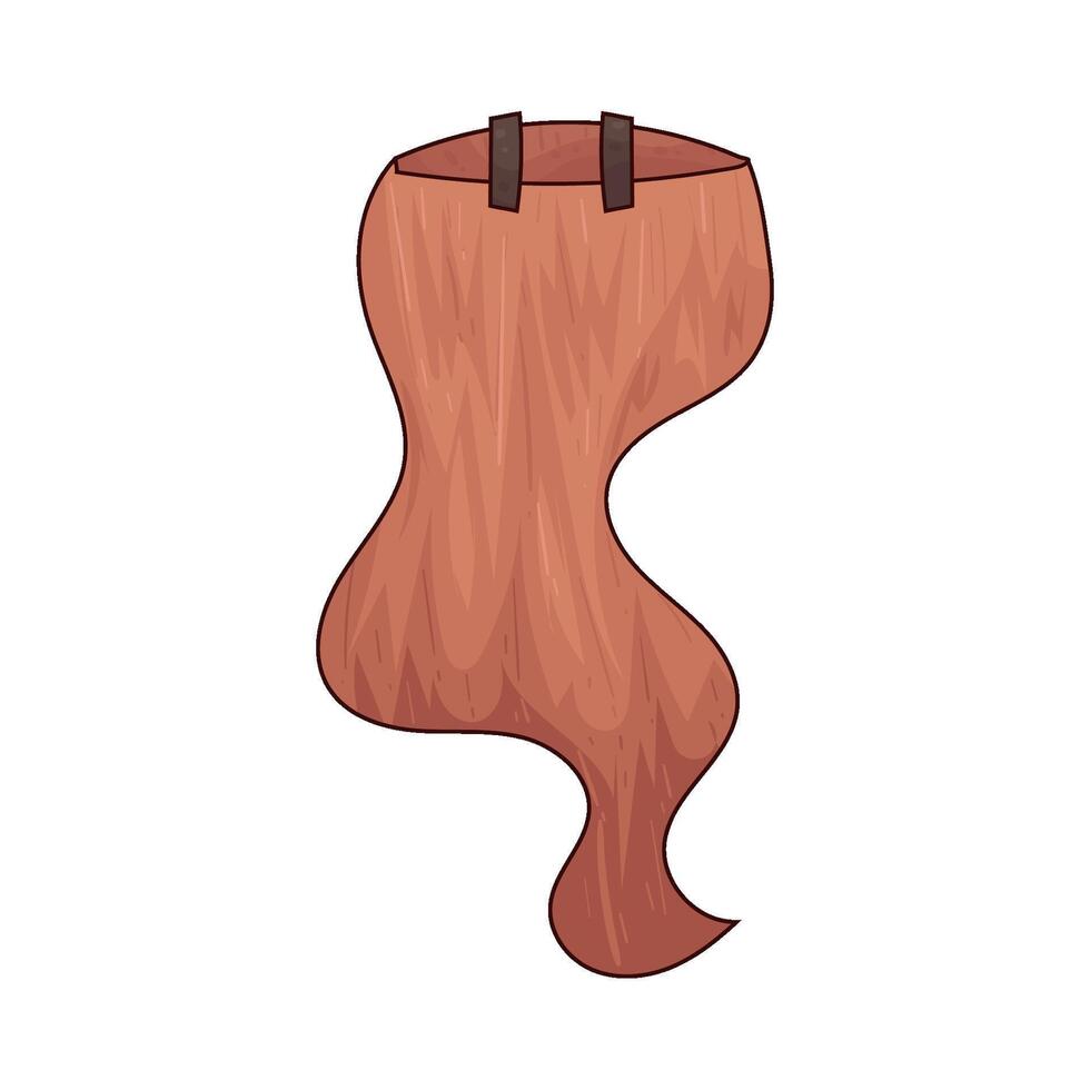 Illustration of Hair Extension vector