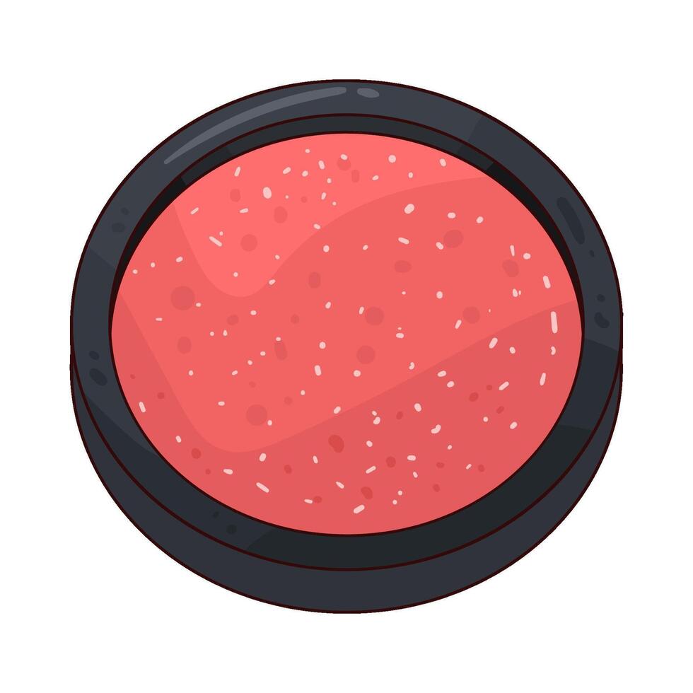 Illustration of Glitter Eyeshadow vector
